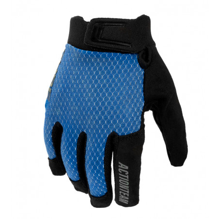Rukavice CUBE ROOKIE long finger X Actionteam, blue