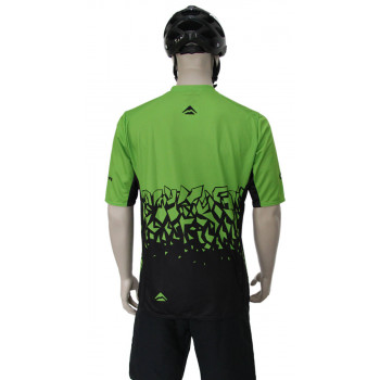 Dres KR Merida Freeride zelený/čierny