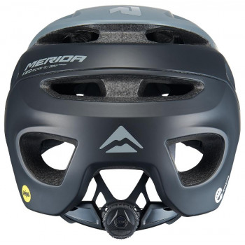 Prilba Merida Pector šedo čierna