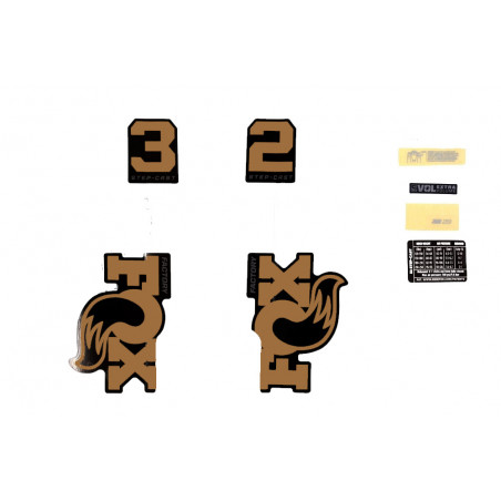 Nálepky pre vidlicu FOX Float 32 StepCast Factory Black 2025