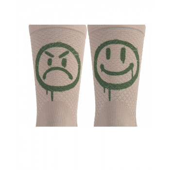 Ponožky MB Wear Smiley Emotions Brown Ponožky MB Wear Smiley Emotions Brown