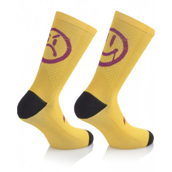 Ponožky MB Wear Smiley Emotions Yellow