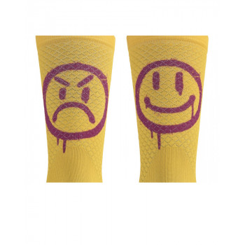 Ponožky MB Wear Smiley Emotions Yellow