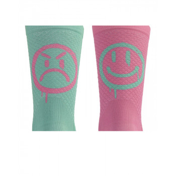 Ponožky MB Wear Smiley Emotions Pink