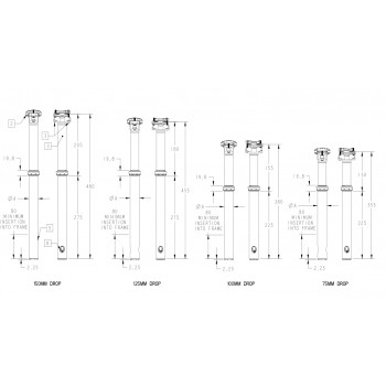 Sedlovka FOX Transfer SL Performance  75mm, 30.9mm