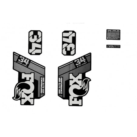 Nálepky pre vidlicu FOX Float 34 StepCast Performance Elite