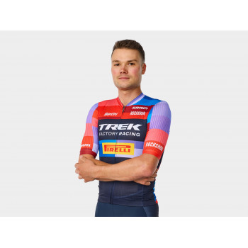 Pánsky cyklistický dres Santini Trek Factory Racing Team Replica