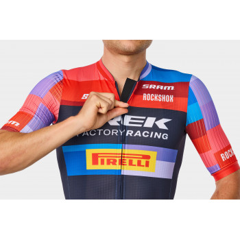 Pánsky cyklistický dres Santini Trek Factory Racing Team Replica