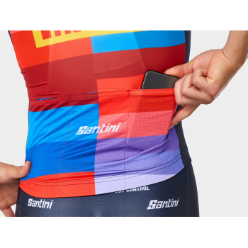 Pánsky cyklistický dres Santini Trek Factory Racing Team Replica