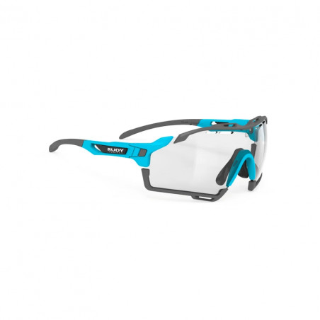 Rudy Project okuliare Cutline lagoon blue matte Impactx Photochromic 2 Laser Black