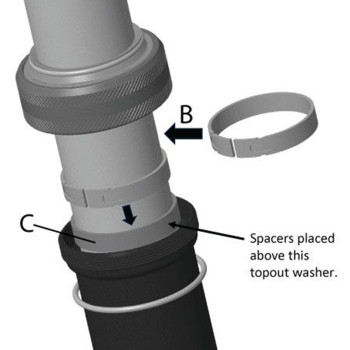Travel Spacer pre sedlovky FOX Transfer 30.9/31.6mm (2025+) 