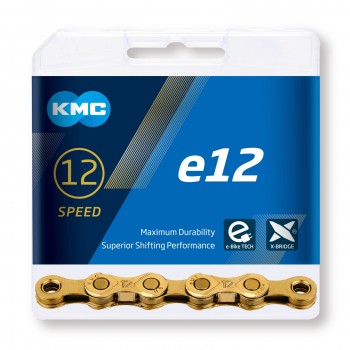 Reaz KMC e12 Gold Ti N pre elektrobicykle 12 Speed