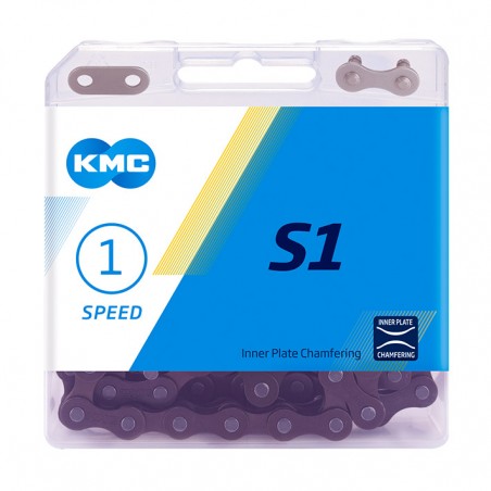 Reťaz KMC S1 Wide 1/2\" x 1/8\", 1 Speed