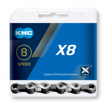 Reaz KMC X8 SilverGray 8 Speed