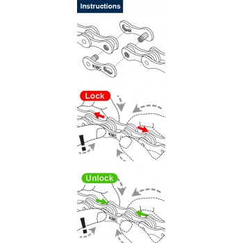 Spojka reaze KMC MissingLink 678 Speed