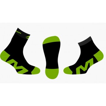 Ponožky Merida zeleno čierne