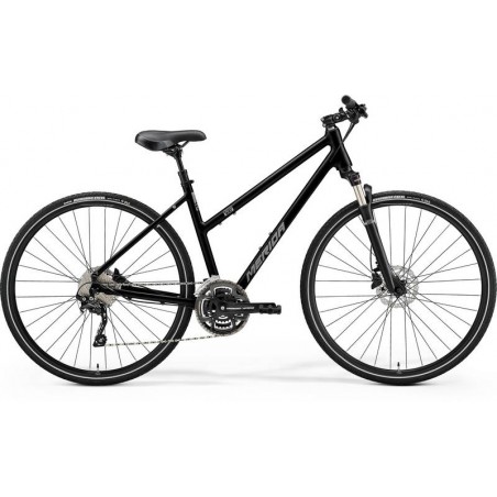 CROSSWAY 300 W (LADY) lesklý čierny(matný strieborný)