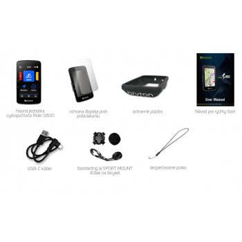 Cyklopočítač Bryton Rider S800 E