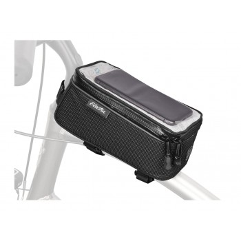 Tmavosivá taška Electra Reflective s vreckom na telefón