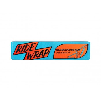 RideWrap Matte Covered Frame Protection Kit designed to fit 2021 Trek Slash