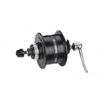 Shimano DH 3D37 QR 6V 3.0W 36H 100mm Centerlock Front Hub