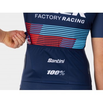 Dámsky cyklistický dres Santini Trek Factory Racing Team Replica