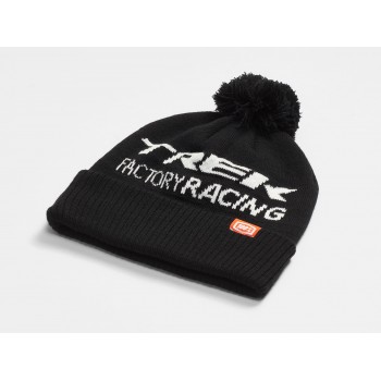 Čiapka s brmbolcom 100% Trek Factory Racing Pom Beanie