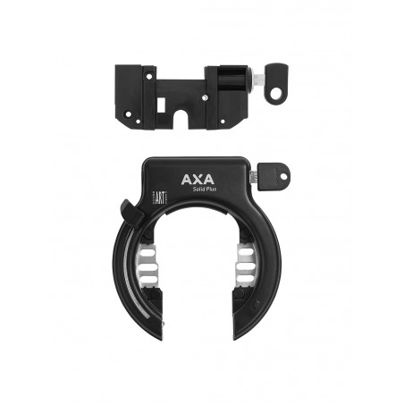 AXA Bosch 2 Rack Battery with Solid Plus Ring Lock & Removeable Key