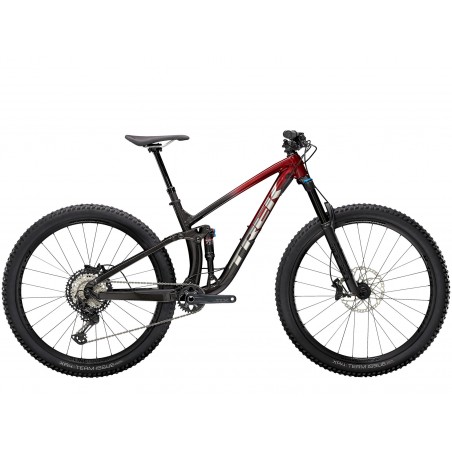 TREK Fuel EX 8 Rage Red to Dnister Black Fade