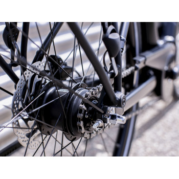 District+ 6 Lowstep MATTE TREK BLACK