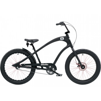 Straight 8 8i BLACK SATIN