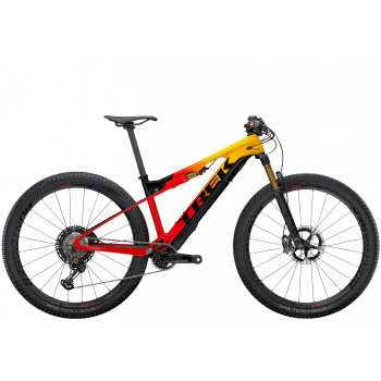 E Caliber 9.9 XTR Gen 1 MARIGOLD/RADIOACTIVE RED/BLACK