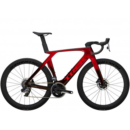 Madone SLR 7 AXS Gen 7 METALLIC RED SMOKE TO RED CARBON SMOKE