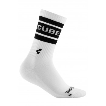 Ponožky CUBE After Race High Cut white