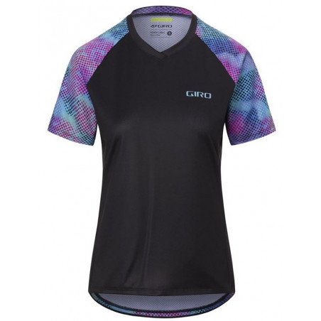 Giro dámsky dres Roust W Jersey black-purple