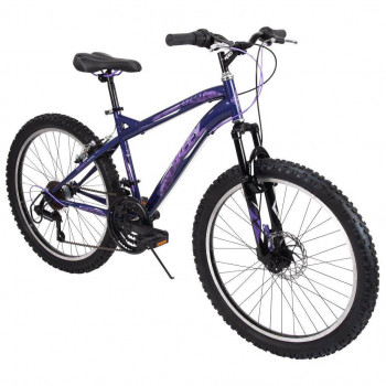 Horský bicykel Huffy Extent 24", Shimano TZ 31, tmavo fialová