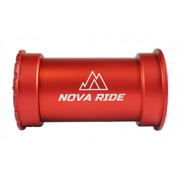 Stredové zloženie NOVA RIDE Road Ceramic 386 24mm Red