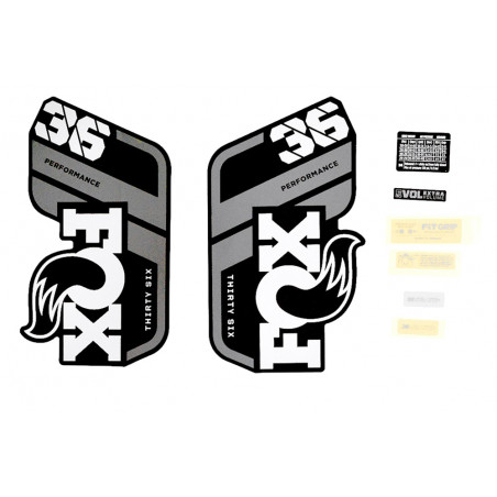 Nálepky pre vidlicu FOX Float 36 Performance