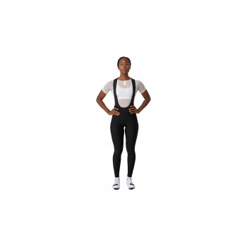 Dámske zimné cyklistické nohavice Rapha Core s trakmi